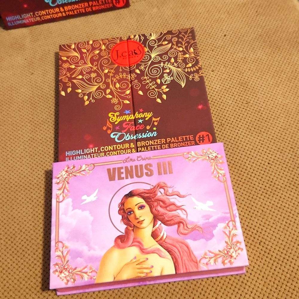 Lime Crime Venus 3 palette make up bundle
